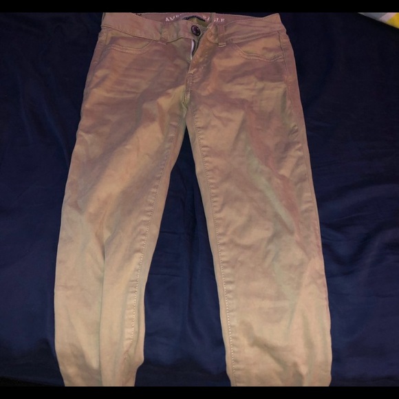 Brand new American eagle size 00 khakis - Picture 2 of 2